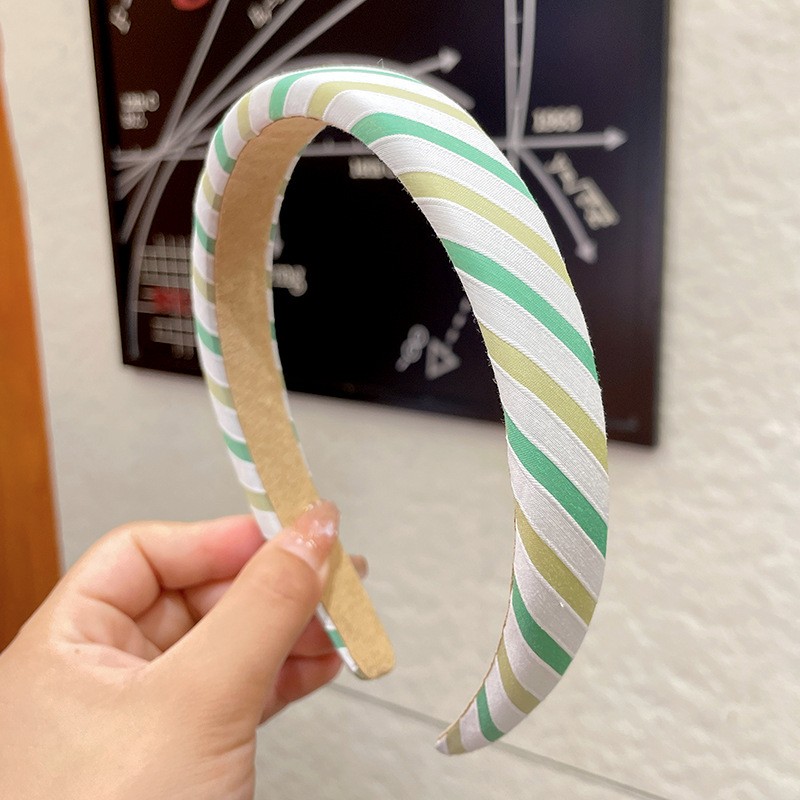 Girls advanced sense summer high cranium at most dopamine headband Sponge candy color wide edge headband