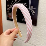 Girls advanced sense summer high cranium at most dopamine headband Sponge candy color wide edge headband