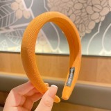 Girls advanced sense summer high cranium at most dopamine headband Sponge candy color wide edge headband