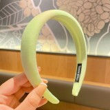 Girls advanced sense summer high cranium at most dopamine headband Sponge candy color wide edge headband