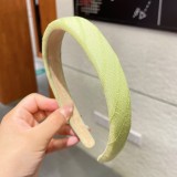 Girls advanced sense summer high cranium at most dopamine headband Sponge candy color wide edge headband