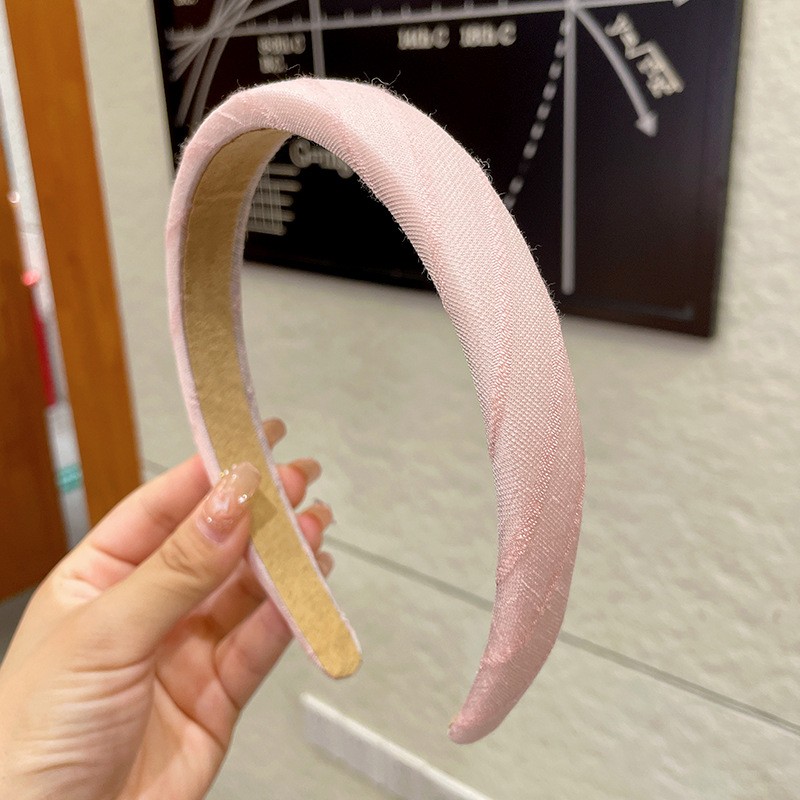 Girls advanced sense summer high cranium at most dopamine headband Sponge candy color wide edge headband