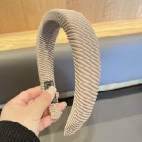 Girls advanced sense summer high cranium at most dopamine headband Sponge candy color wide edge headband