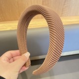 Girls advanced sense summer high cranium at most dopamine headband Sponge candy color wide edge headband