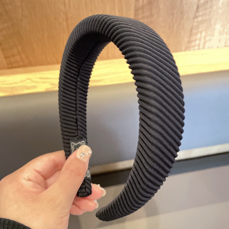 Girls advanced sense summer high cranium at most dopamine headband Sponge candy color wide edge headband