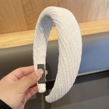 Girls advanced sense summer high cranium at most dopamine headband Sponge candy color wide edge headband