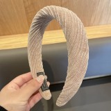 Girls advanced sense summer high cranium at most dopamine headband Sponge candy color wide edge headband