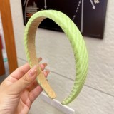 Girls advanced sense summer high cranium at most dopamine headband Sponge candy color wide edge headband