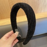 Girls advanced sense summer high cranium at most dopamine headband Sponge candy color wide edge headband