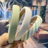 Girls advanced sense summer high cranium at most dopamine headband Sponge candy color wide edge headband