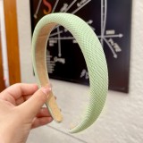 Girls advanced sense summer high cranium at most dopamine headband Sponge candy color wide edge headband