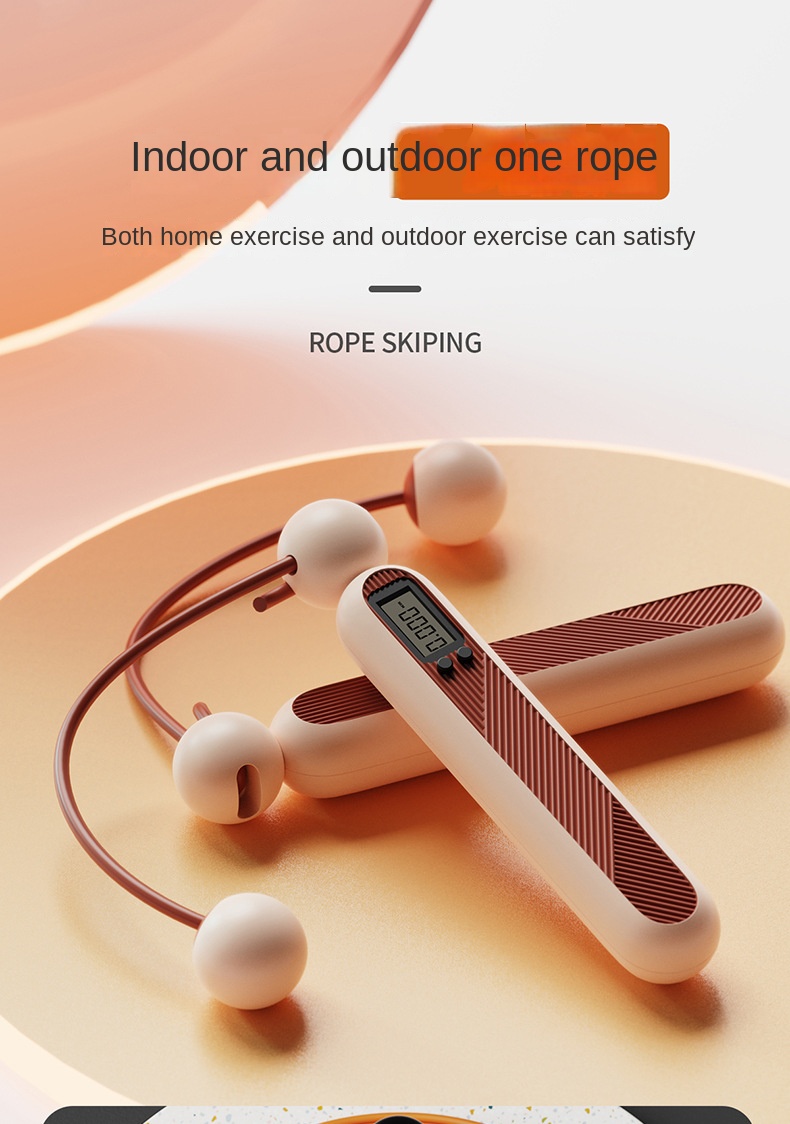 Counting rope skipping rope sports high school entrance examination counting skipping rope adult dual-use electronic counting skipping rope manufacturers wholesale