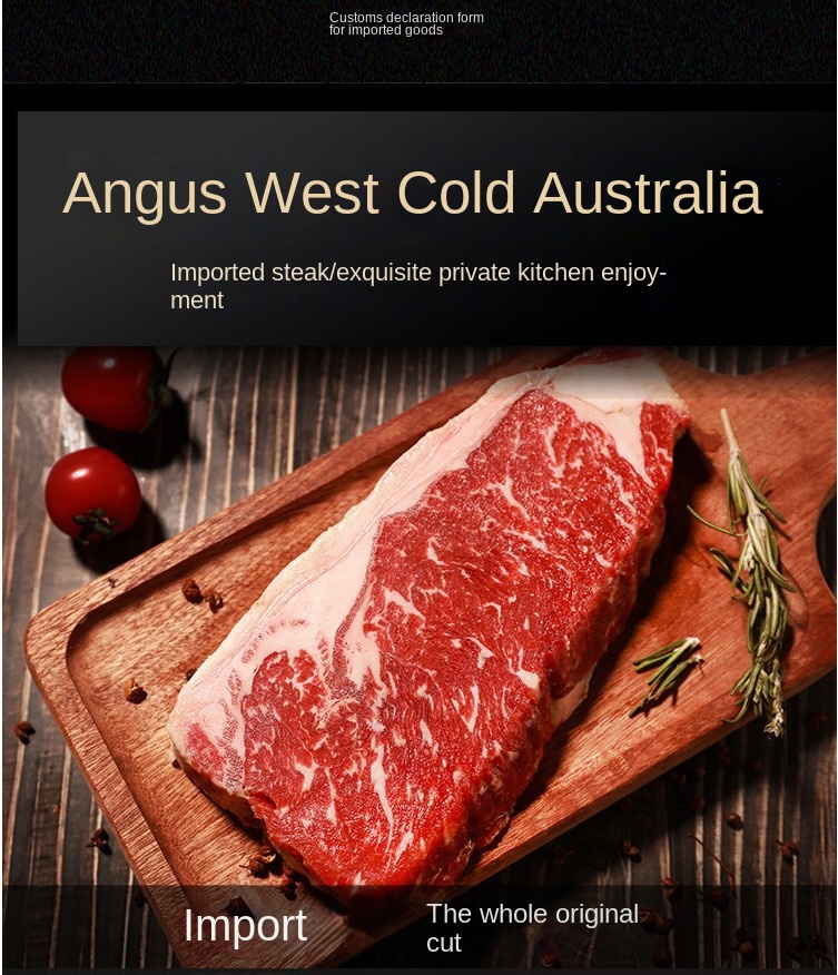 Sirloin Steak Frozen Original Cut Fresh Beef Loin