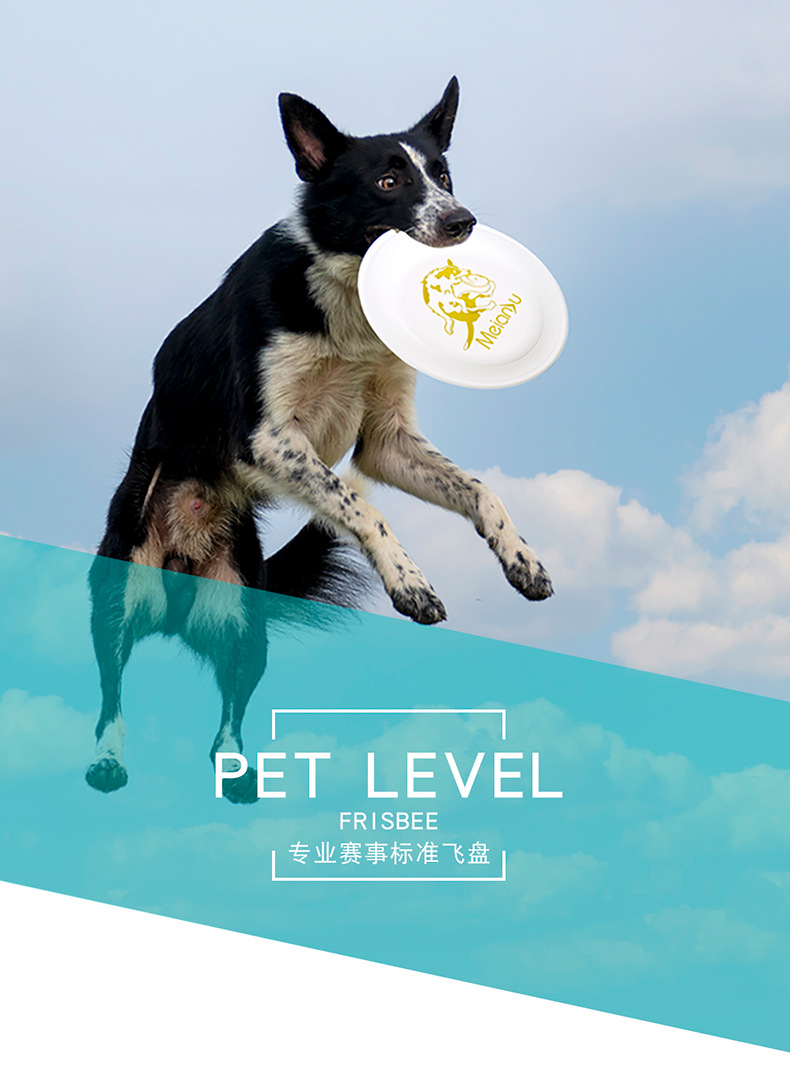 Standard Frisbee 235 Frisbee Dog Training Disc 240 Professional Competition Disc Side Herding Pet Supplies