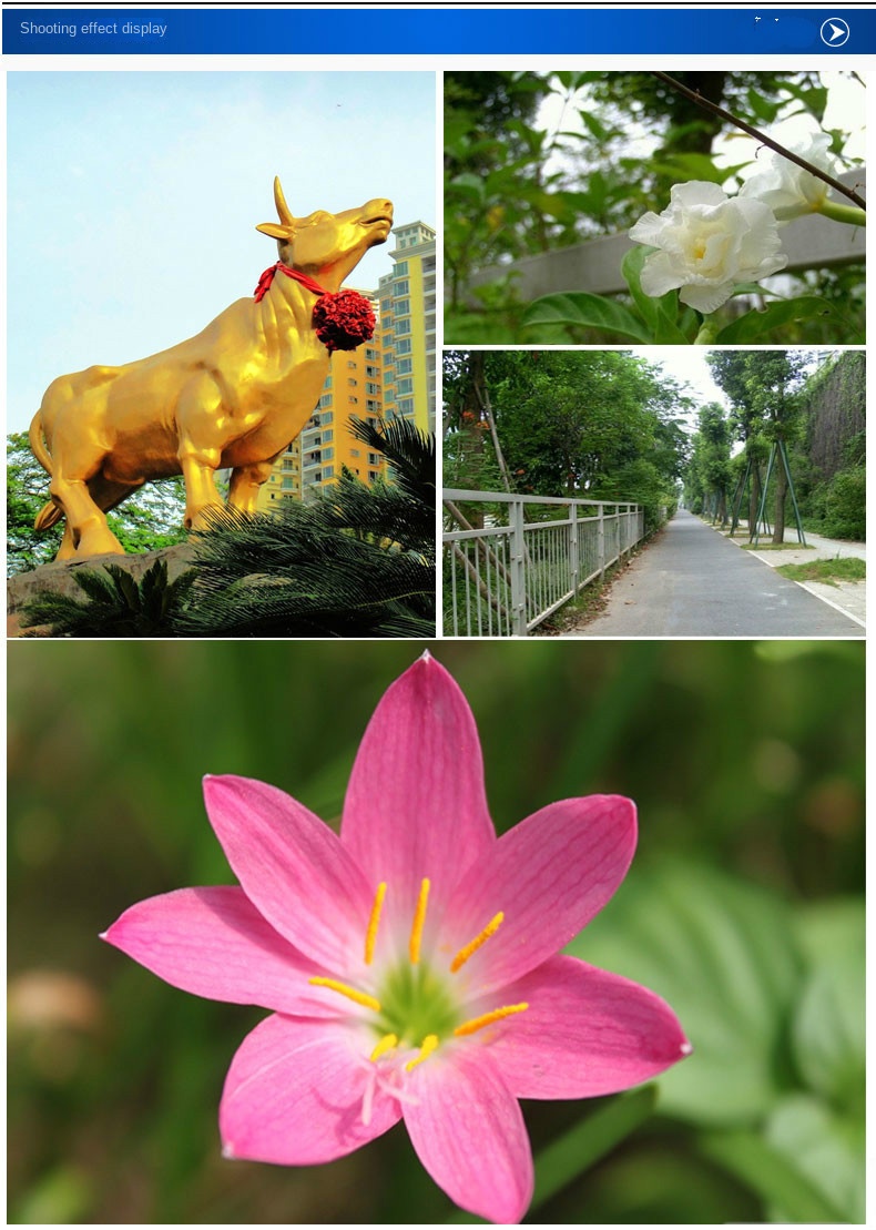 D7200 Auto Focus Full HD Digital Camera Video Camera 3 Lens Switchable External Flash