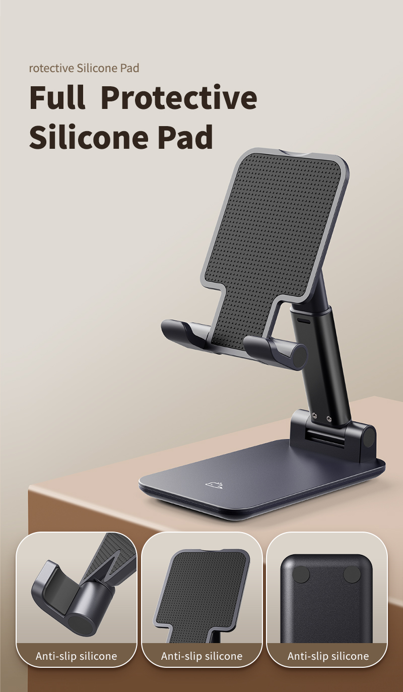 Adjustable Tablet Stand Aluminum Portable Aluminum Alloy Tablet Live Phone Stand Foldable Tablet Phone Tablet Stand