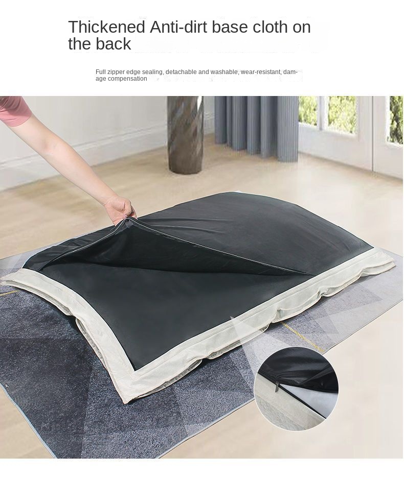 Lazy sofa tatami folding double small apartment net red style bedroom single simple floor sofa bed dual-use