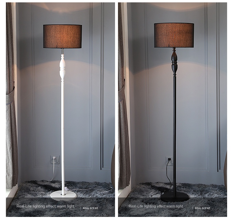 Amazon Living Room Floor Lamp Creative Personality Decoration Bedroom Lamp Nordic Style Simple Study LED Floor Lamp