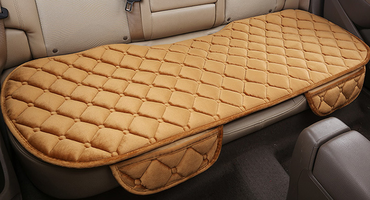 Car supplies new anti-running free tie warm car cushion three-piece set car supplies car cushion three-piece set seat cushion