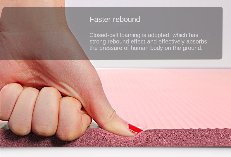 Yoga mat women’s gymnastics mat sleeping mat sports dancing mat men’s fitness mat non-slip thickened yoga mat factory wholesale