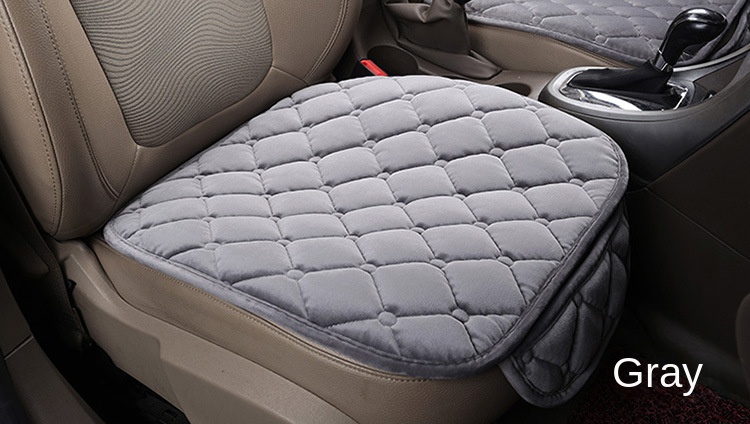 Car supplies new anti-running free tie warm car cushion three-piece set car supplies car cushion three-piece set seat cushion