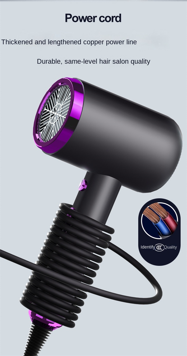 New hair dryer home hair salon high power hot and cold hair care hair dryer foreign trade gift hair dryer factory on behalf of