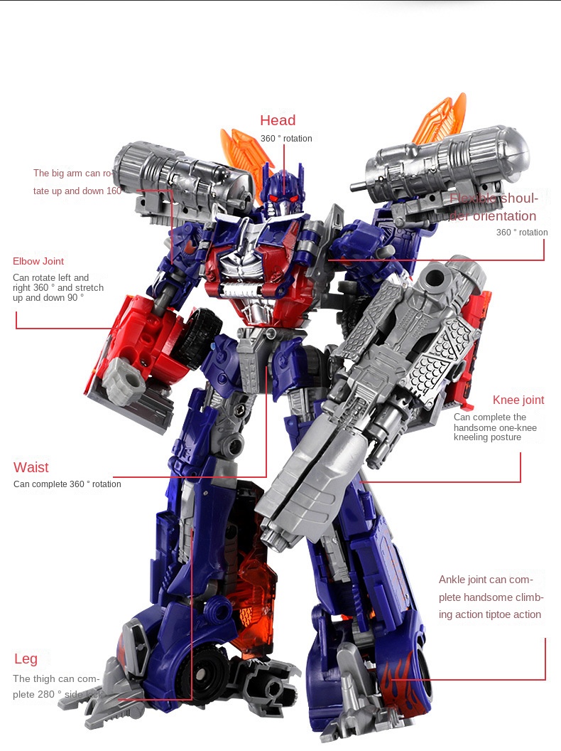 Deformation toy model car King Kong robot bumblebee dinosaur steel cable hand-made alloy genuine children’s boys