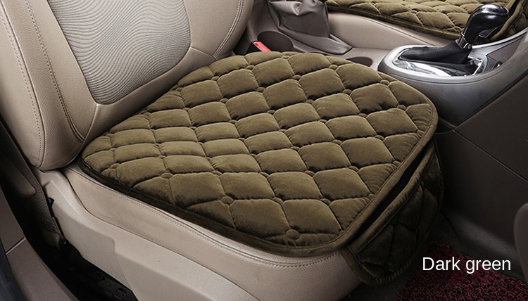 Car supplies new anti-running free tie warm car cushion three-piece set car supplies car cushion three-piece set seat cushion