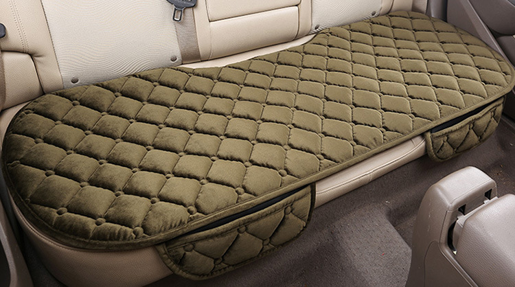 Car supplies new anti-running free tie warm car cushion three-piece set car supplies car cushion three-piece set seat cushion