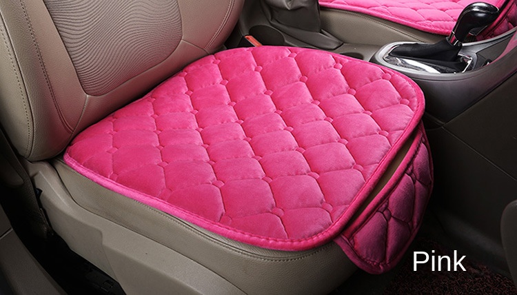 Car supplies new anti-running free tie warm car cushion three-piece set car supplies car cushion three-piece set seat cushion