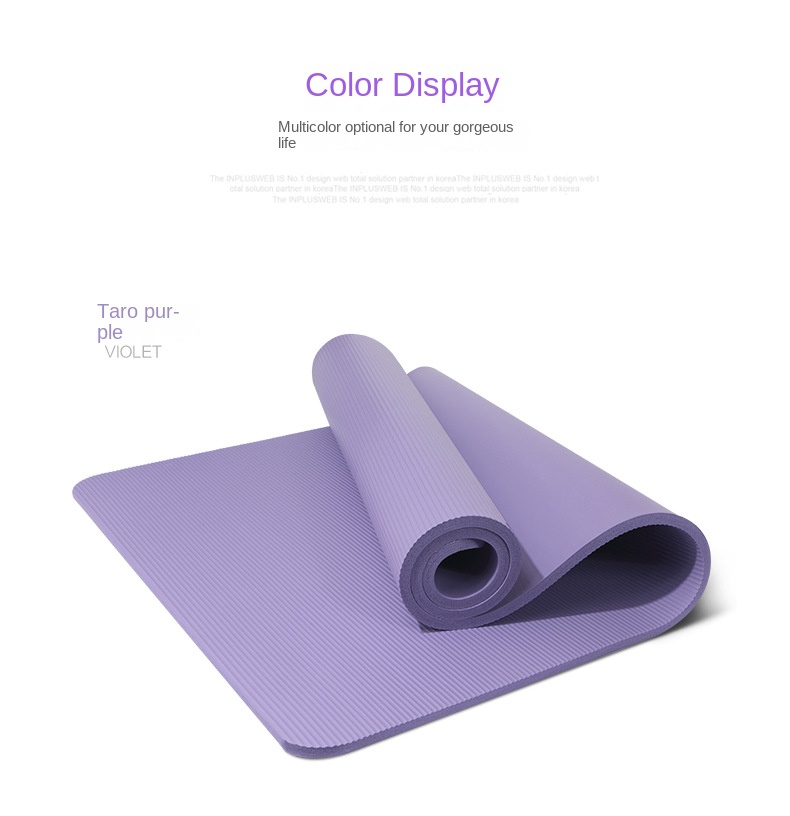 Yoga mat women’s gymnastics mat sleeping mat sports dancing mat men’s fitness mat non-slip thickened yoga mat factory wholesale