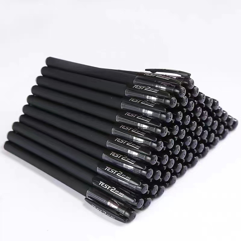 Scrub Bullet Office Carbon 0.5mm Gel Pen Signature Pen Student Office Culture and Education Wholesale