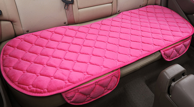 Car supplies new anti-running free tie warm car cushion three-piece set car supplies car cushion three-piece set seat cushion