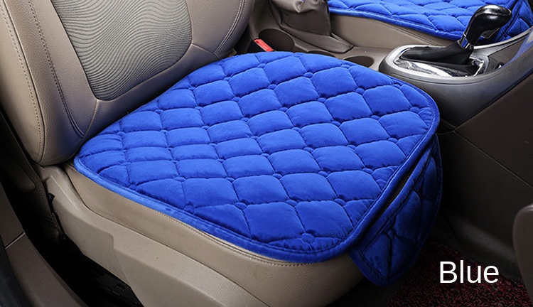 Car supplies new anti-running free tie warm car cushion three-piece set car supplies car cushion three-piece set seat cushion