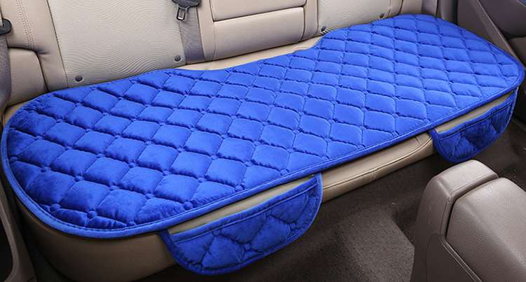 Car supplies new anti-running free tie warm car cushion three-piece set car supplies car cushion three-piece set seat cushion