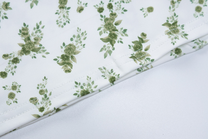 European and American summer hot products new small floral skirt suspender dress