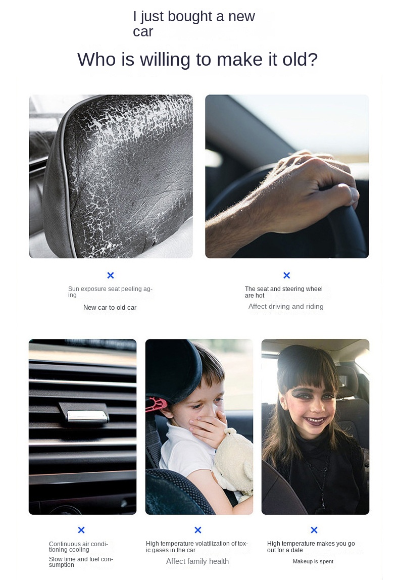 Car sunshade sunscreen heat insulation parasol car windshield sun visor car car sunshade