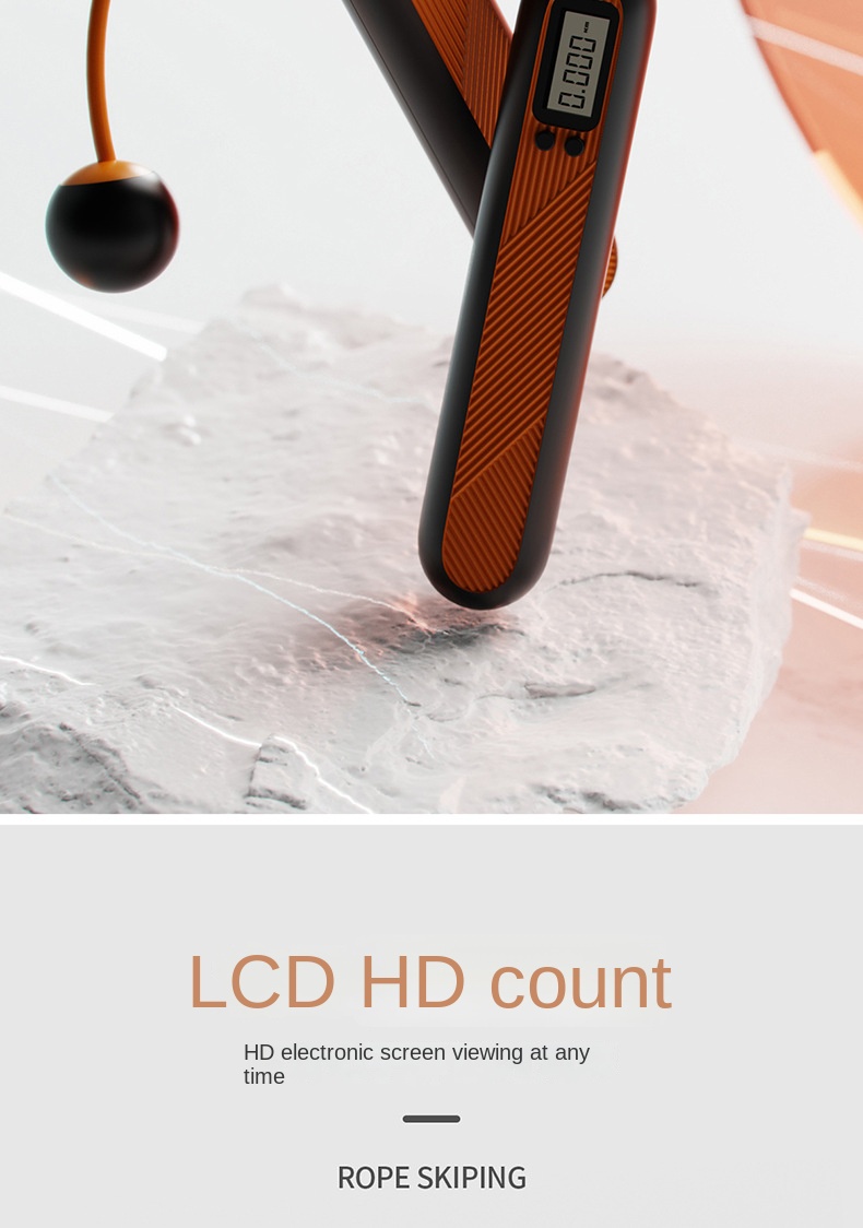 Counting rope skipping rope sports high school entrance examination counting skipping rope adult dual-use electronic counting skipping rope manufacturers wholesale