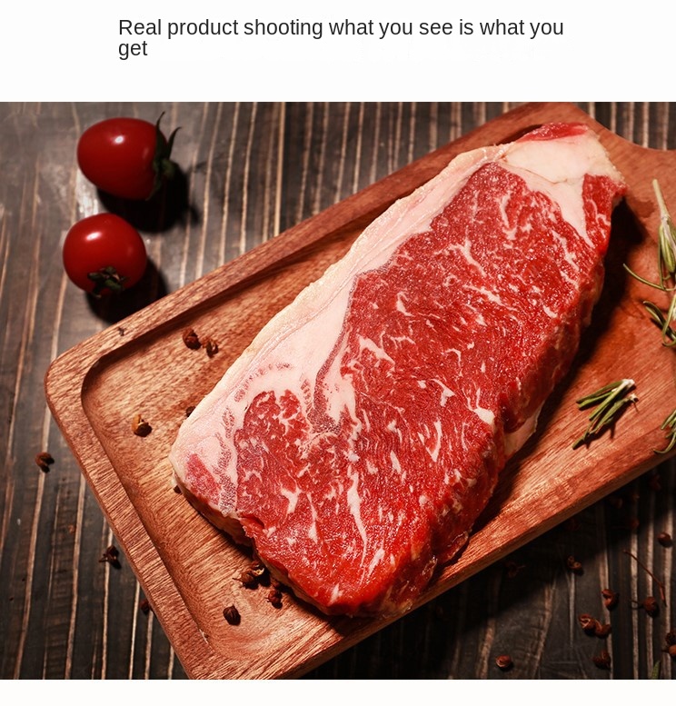 Sirloin Steak Frozen Original Cut Fresh Beef Loin