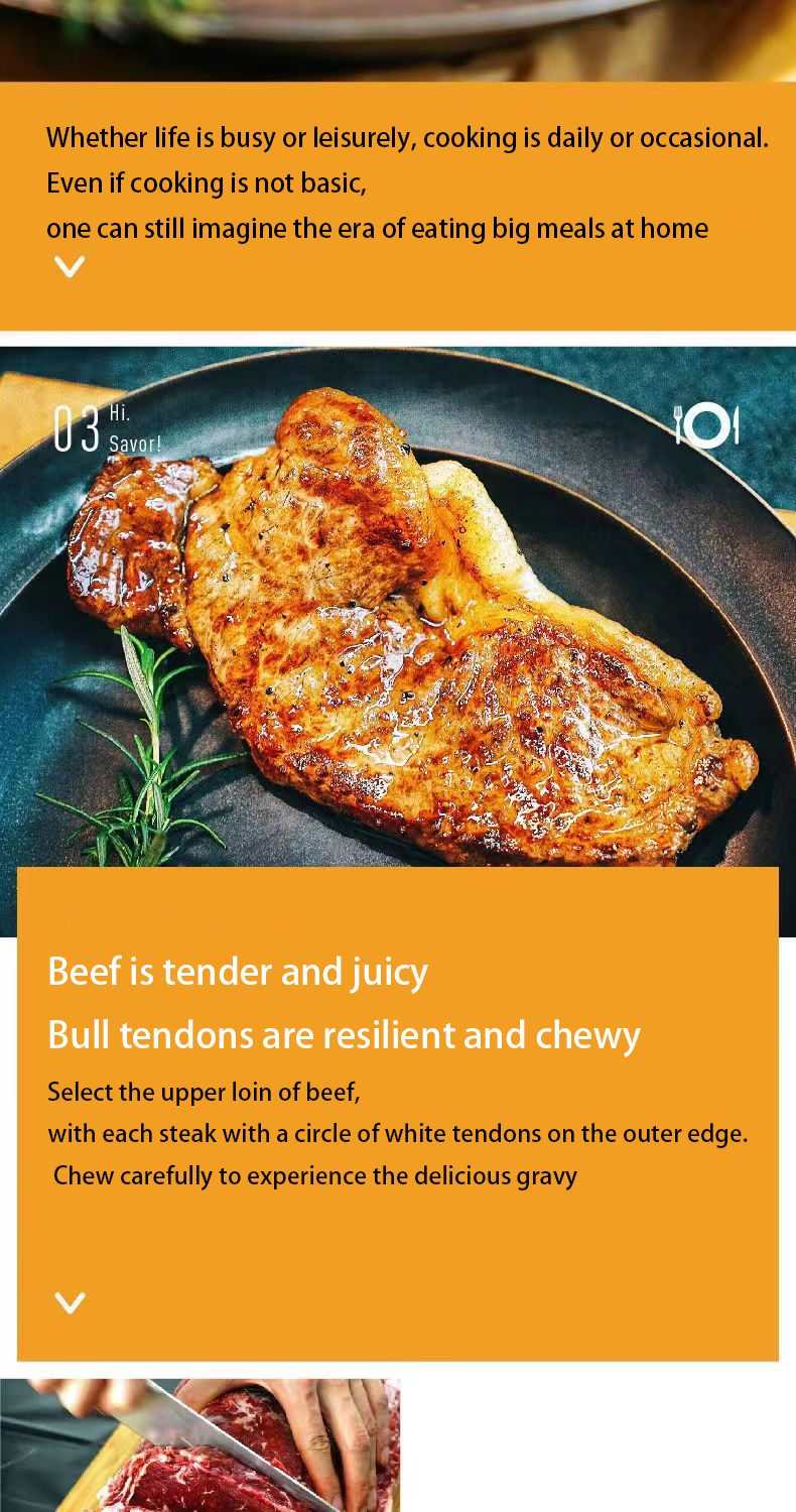 Whole Sirloin Filet Mignon Raw Beef Steak