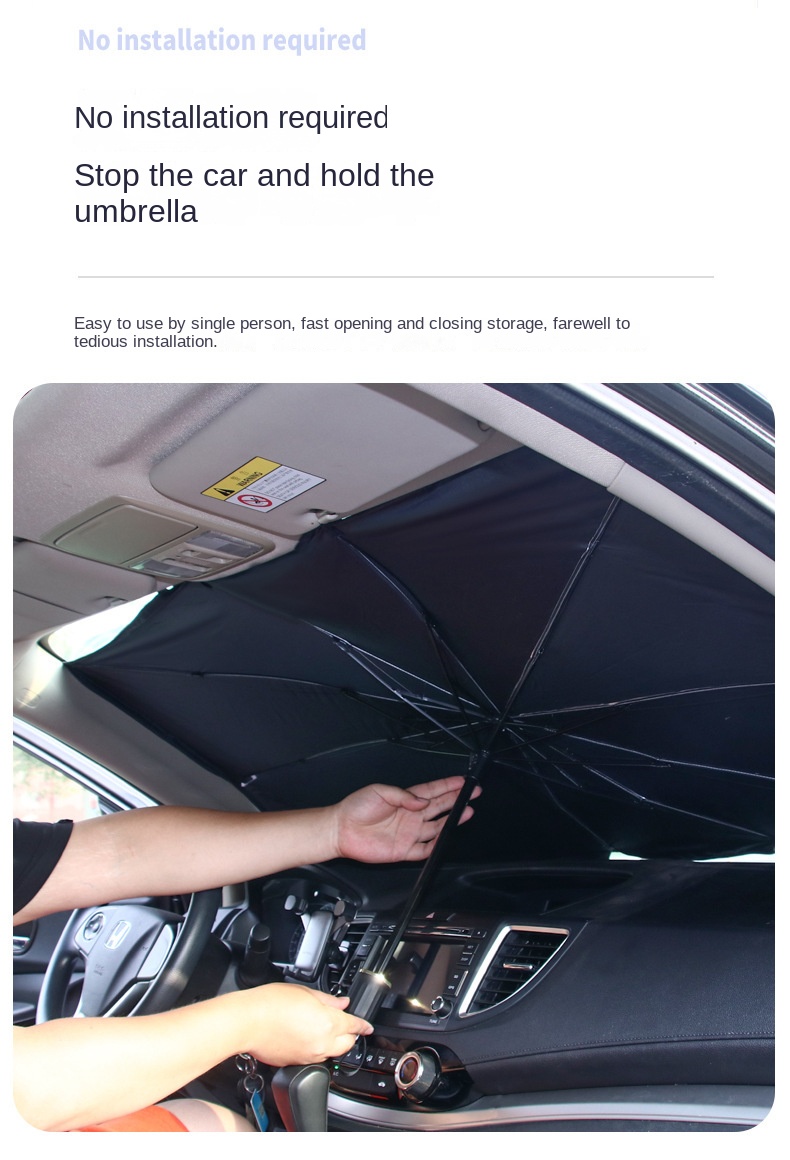 Car sunshade sunscreen heat insulation parasol car windshield sun visor car car sunshade