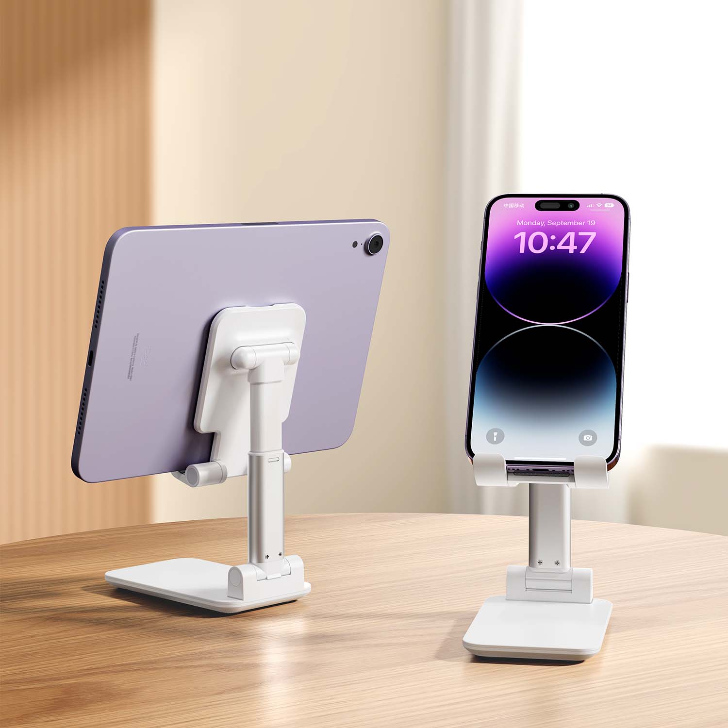 Adjustable Tablet Stand Aluminum Portable Aluminum Alloy Tablet Live Phone Stand Foldable Tablet Phone Tablet Stand