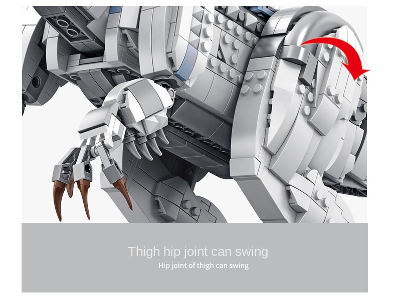 Large Dinosaur Tyrannosaurus Rex Compatible with Lego Building Blocks Assembling Toys Puzzle Boys Difficult Children’s Gifts