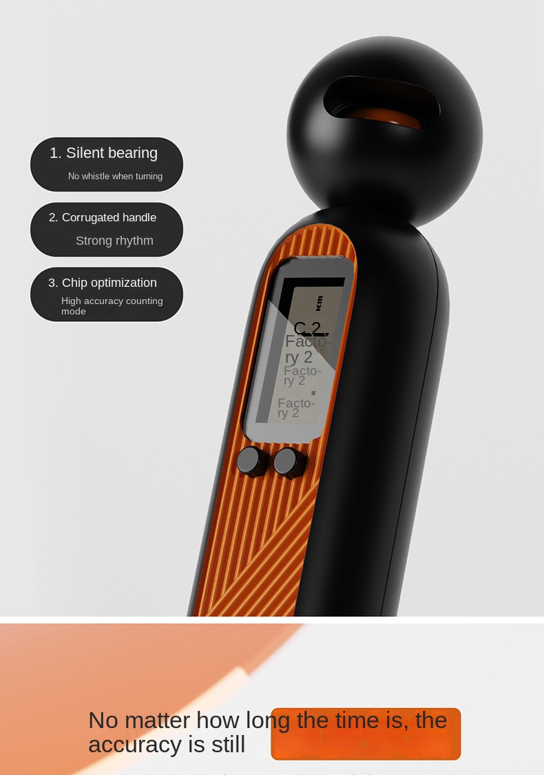 Counting rope skipping rope sports high school entrance examination counting skipping rope adult dual-use electronic counting skipping rope manufacturers wholesale