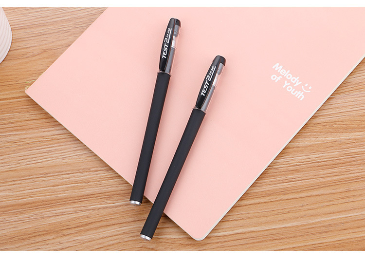 Scrub Bullet Office Carbon 0.5mm Gel Pen Signature Pen Student Office Culture and Education Wholesale