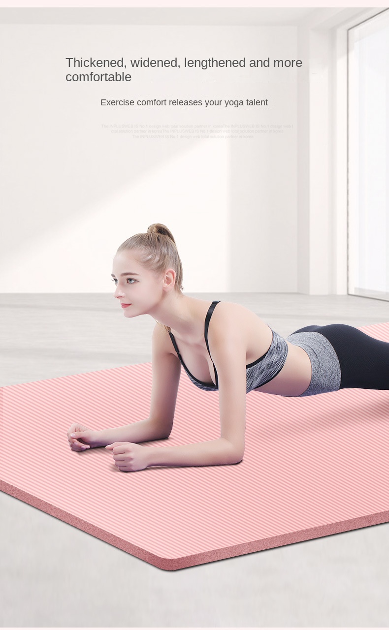 Yoga mat women’s gymnastics mat sleeping mat sports dancing mat men’s fitness mat non-slip thickened yoga mat factory wholesale