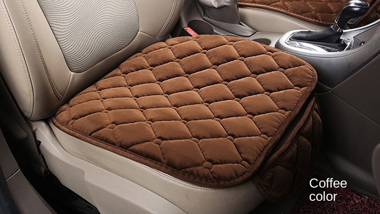 Car supplies new anti-running free tie warm car cushion three-piece set car supplies car cushion three-piece set seat cushion