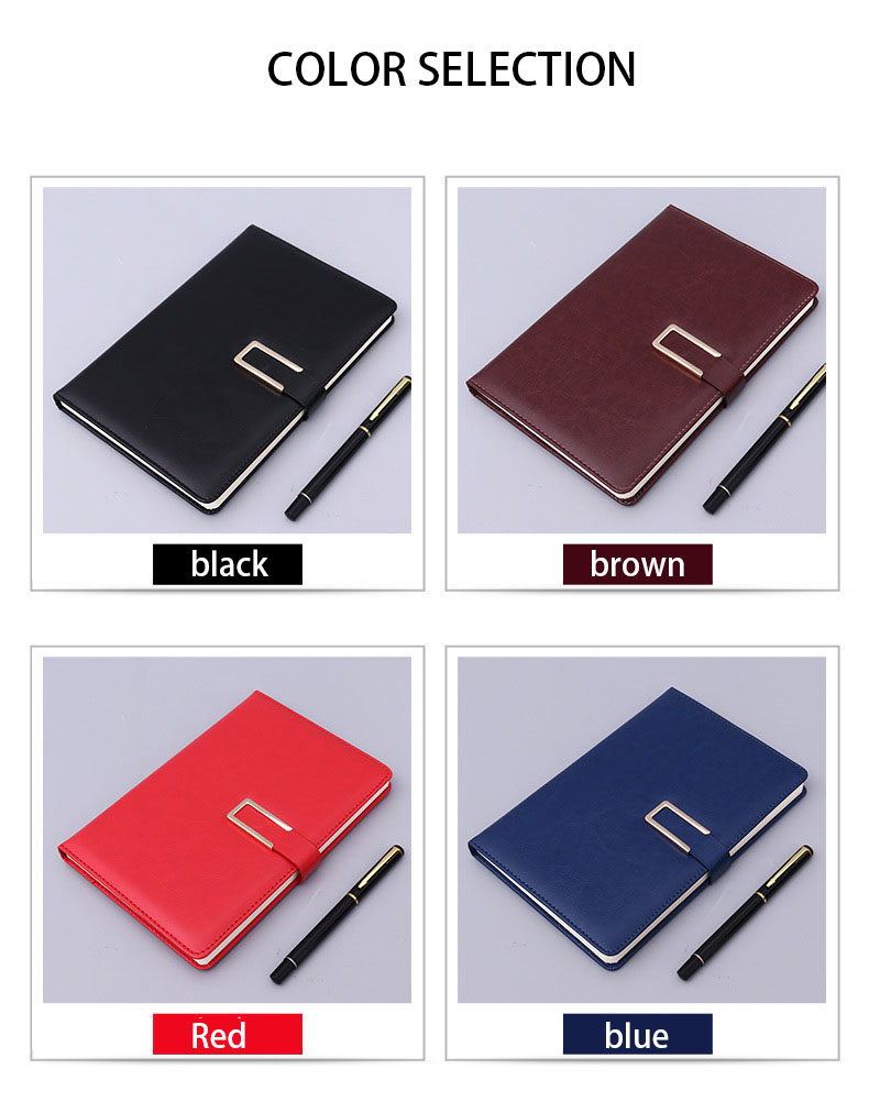 High-end business notebook with logo creative a5 notepad set office culture and education book diary wholesale