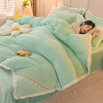 Washed cotton summer cool quilt air-conditioning quilt printed single and double summer quilt student dormitory quilt core event gift wholesale