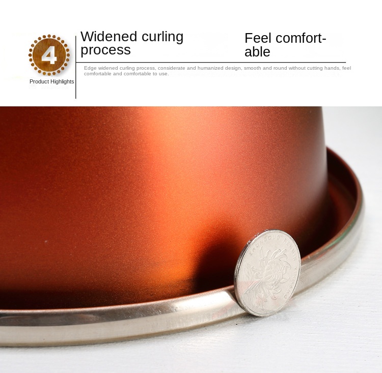 Colored stainless steel basin thickened household seasoning tank washing basin egg-beating basin cooking basin and wash basin color basin wholesale